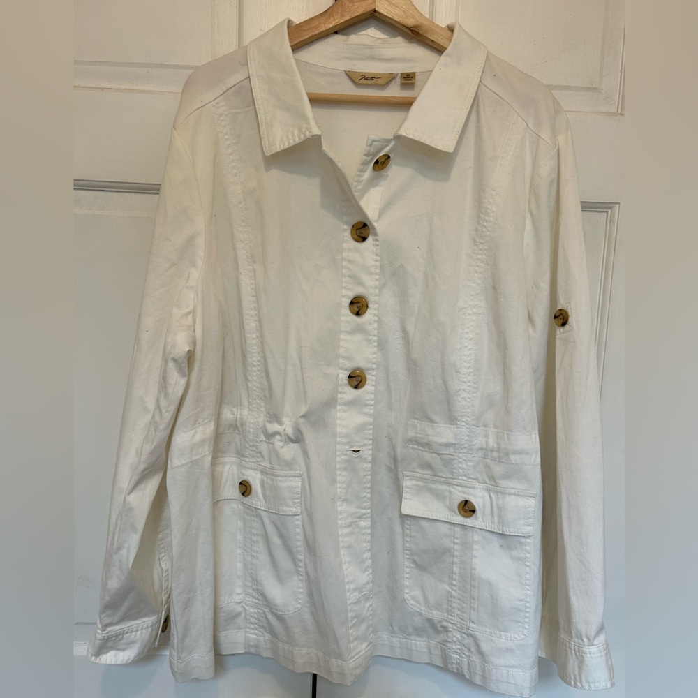 Women Long Sleeve Button down Blazer/Blouse